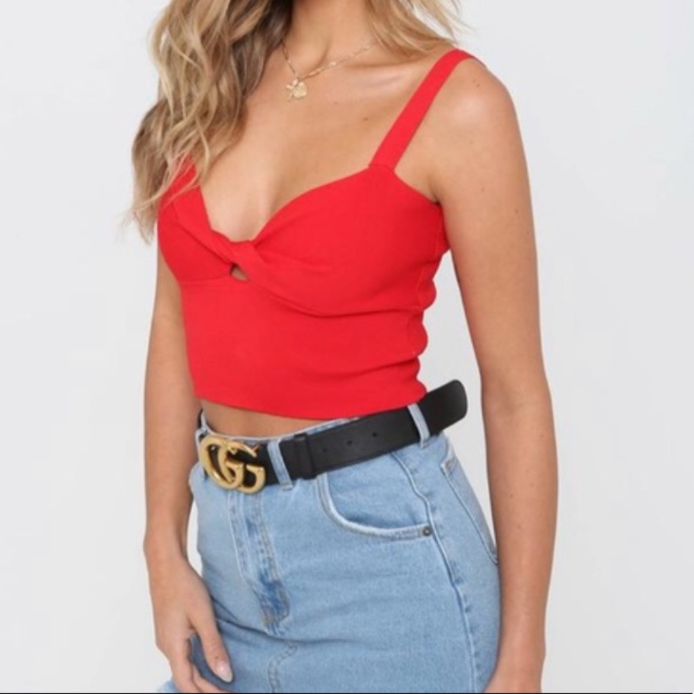 Tiger Mist Red Top - Picture 2 of 6